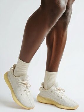 Adidas Yeezy Boost 350 V2 in Cream and Yellow